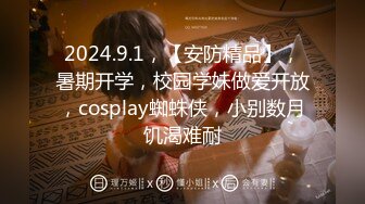 2024.9.1，【安防精品】，暑期开学，校园学妹做爱开放，cosplay蜘蛛侠，小别数月饥渴难耐