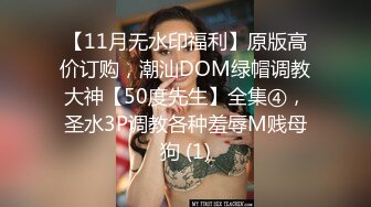 【11月无水印福利】原版高价订购，潮汕DOM绿帽调教大神【50度先生】全集④，圣水3P调教各种羞辱M贱母狗 (1)