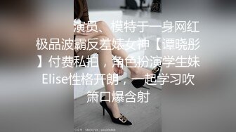 ⚫️⚫️演员、模特于一身网红极品波霸反差婊女神【谭晓彤】付费私拍，角色扮演学生妹Elise性格开朗，一起学习吹箫口爆含射