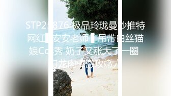 STP25876 极品玲珑曼妙推特网红▌安安老师 ▌吊带白丝猫娘Cos秀 奶子又涨大了一圈 幻龙肉棒激攻嫩穴