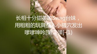 长相十分甜美的Swag台妹，用粗粗的玩具插入小骚穴发出嗲嗲呻吟[第二弹] (1)